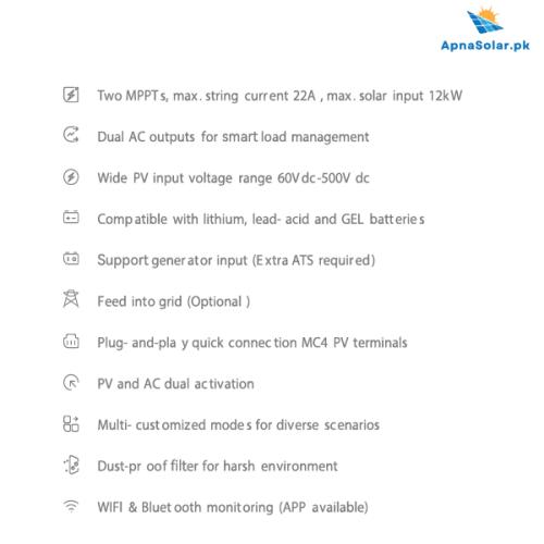 Sunflx Solar Storage Inverter 10.0KW SF 10000 48V